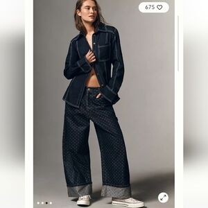 The Kayden Carpenter High Rise Barrel Jeans by Pilcro